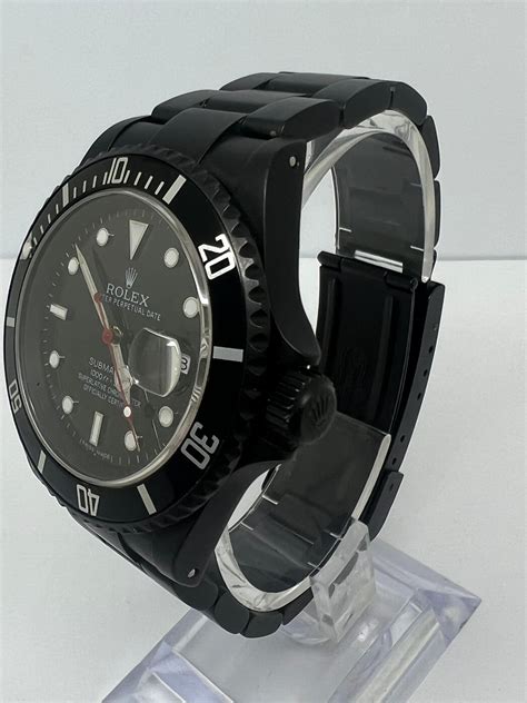 used rolex 16610 blacked out 2007|rolex 16610 dimensions.